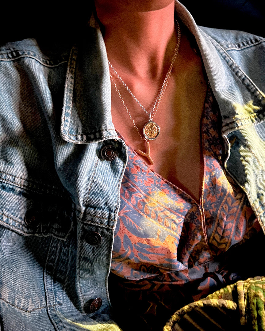 Bold Letter Necklace - Y