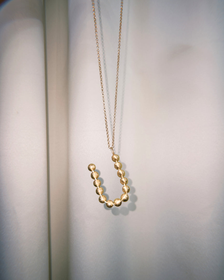 Beads Necklace - U
