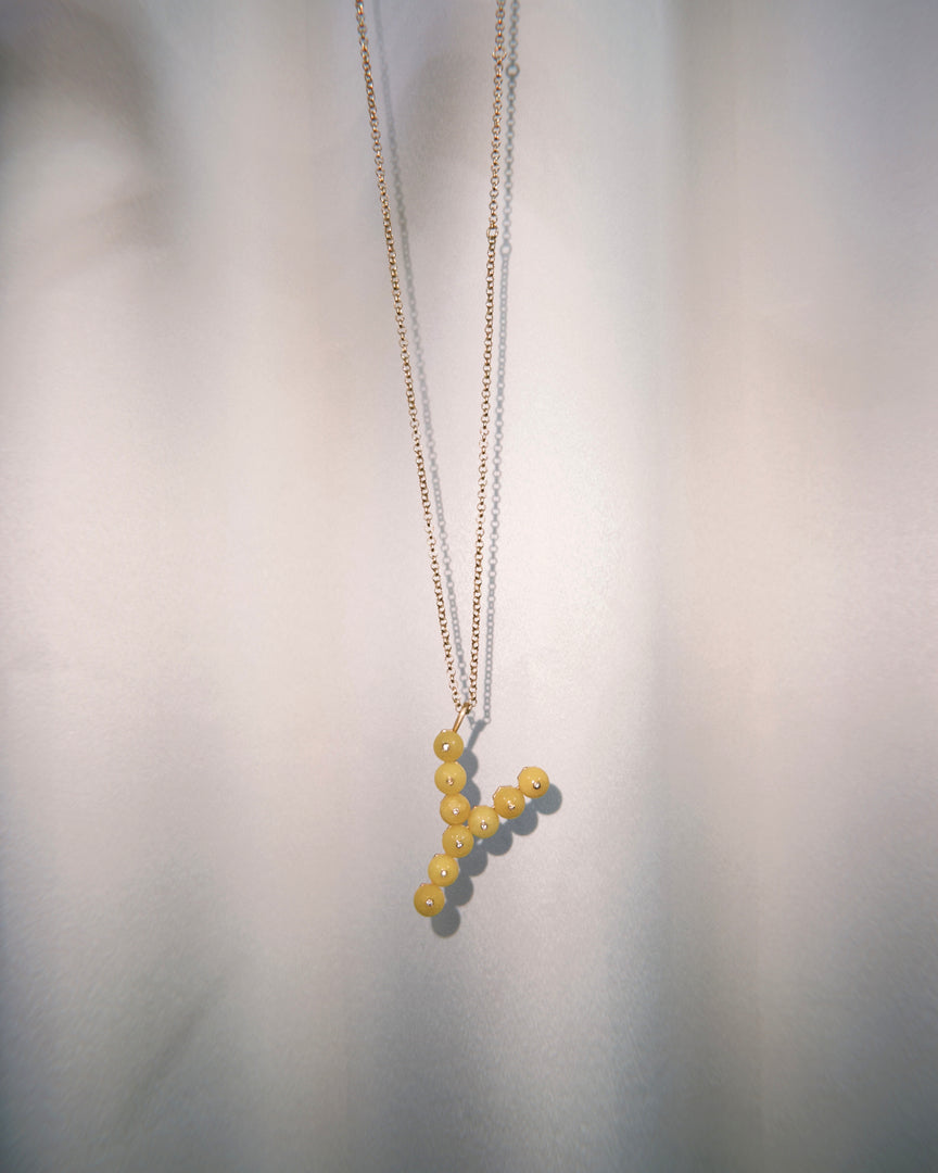 Beads Necklace - Y