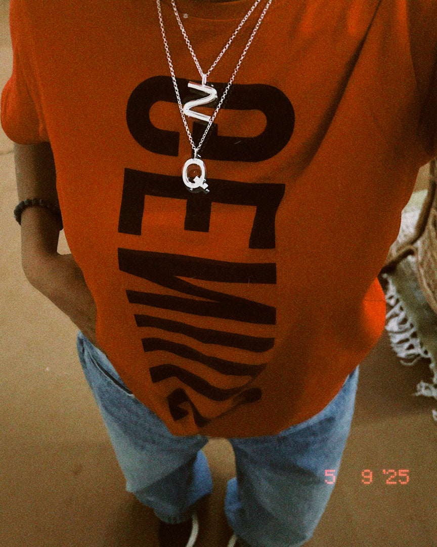 Bold Letter Necklace - Z