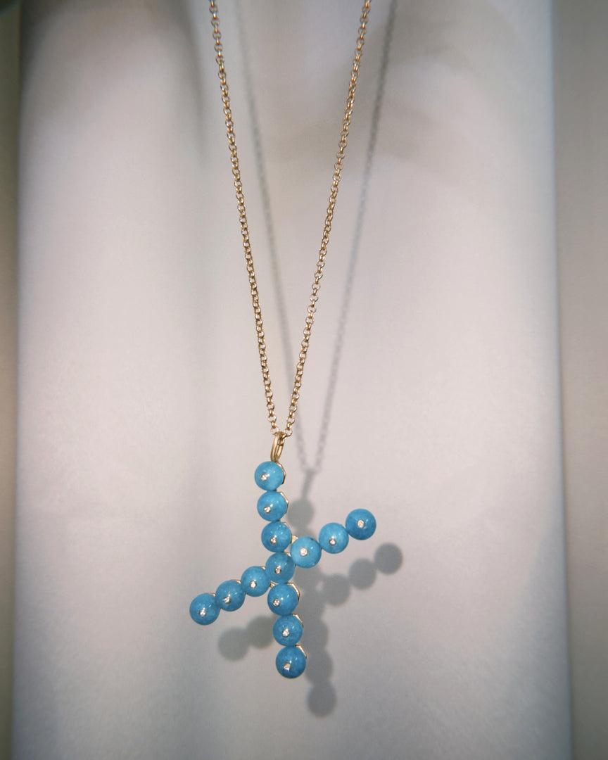 Beads Necklace - X