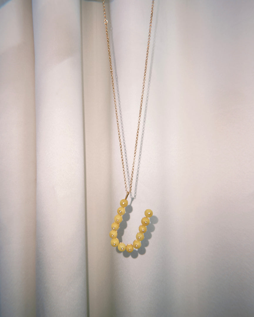 Beads Necklace - U