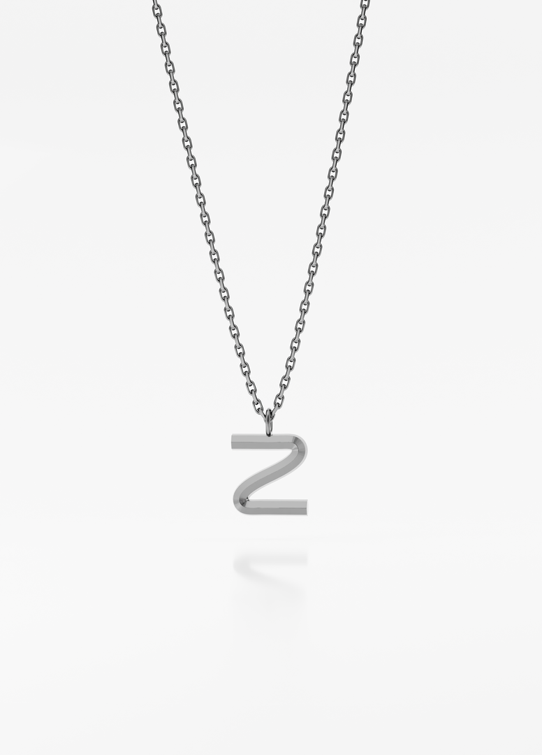 Bold Letter Necklace - Z