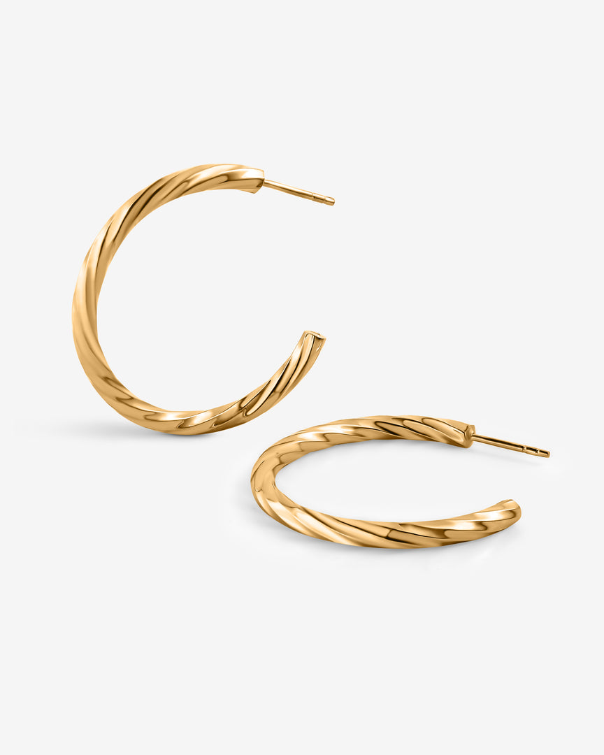 Twist Earrings (Large)