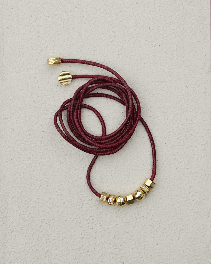 Rocks Cord Necklace