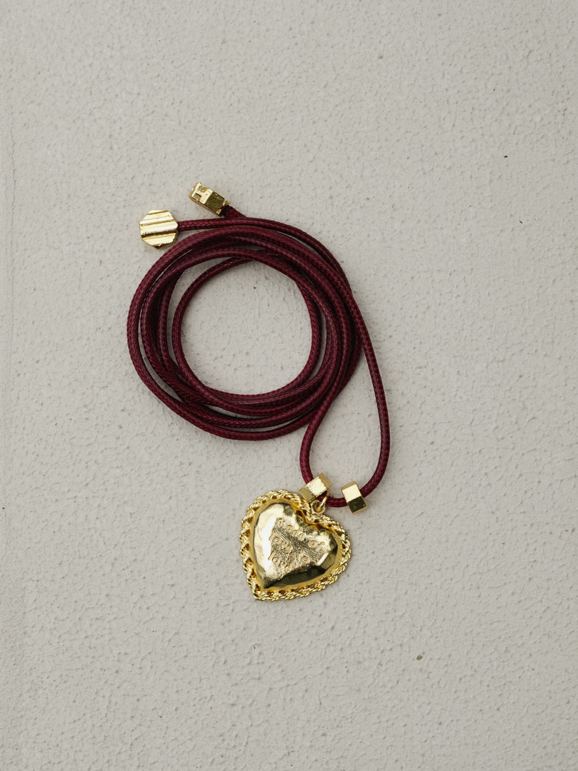 “Made of love to love” Cord Necklace