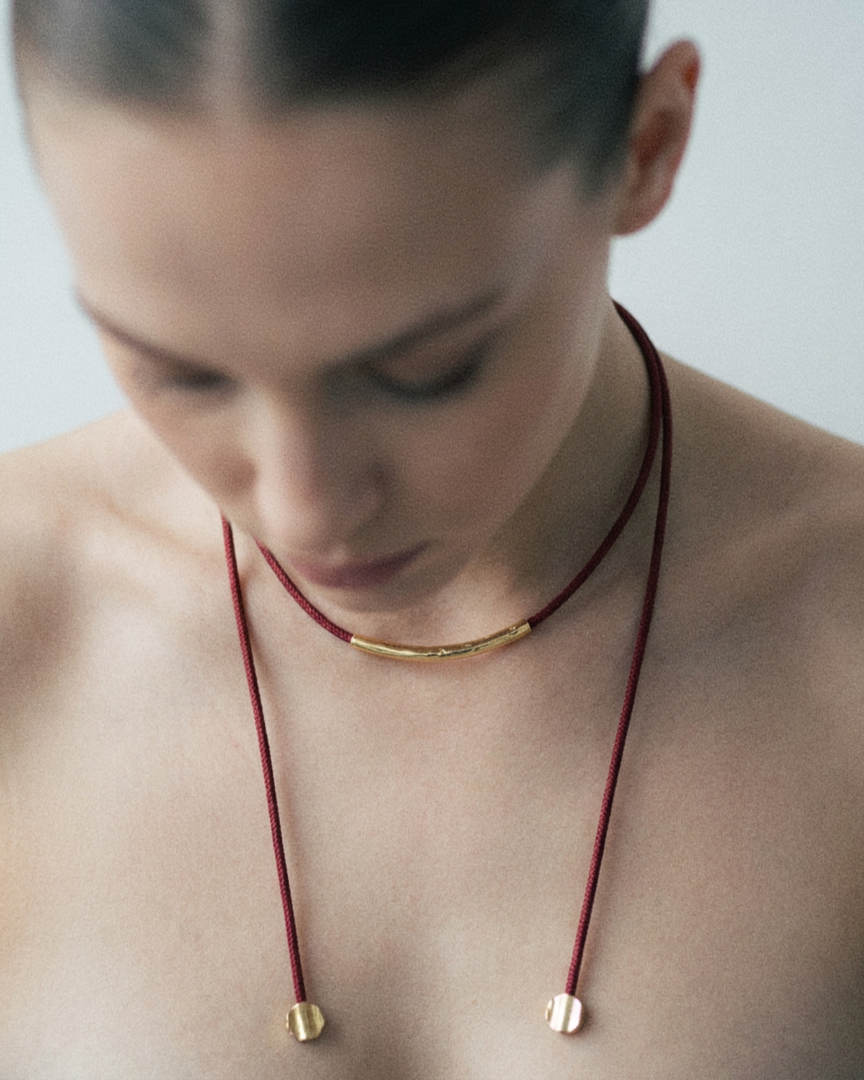 Bamboo Cord Necklace