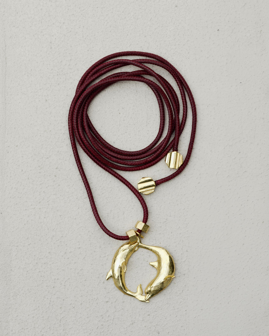 The Dolphin Cord Necklace