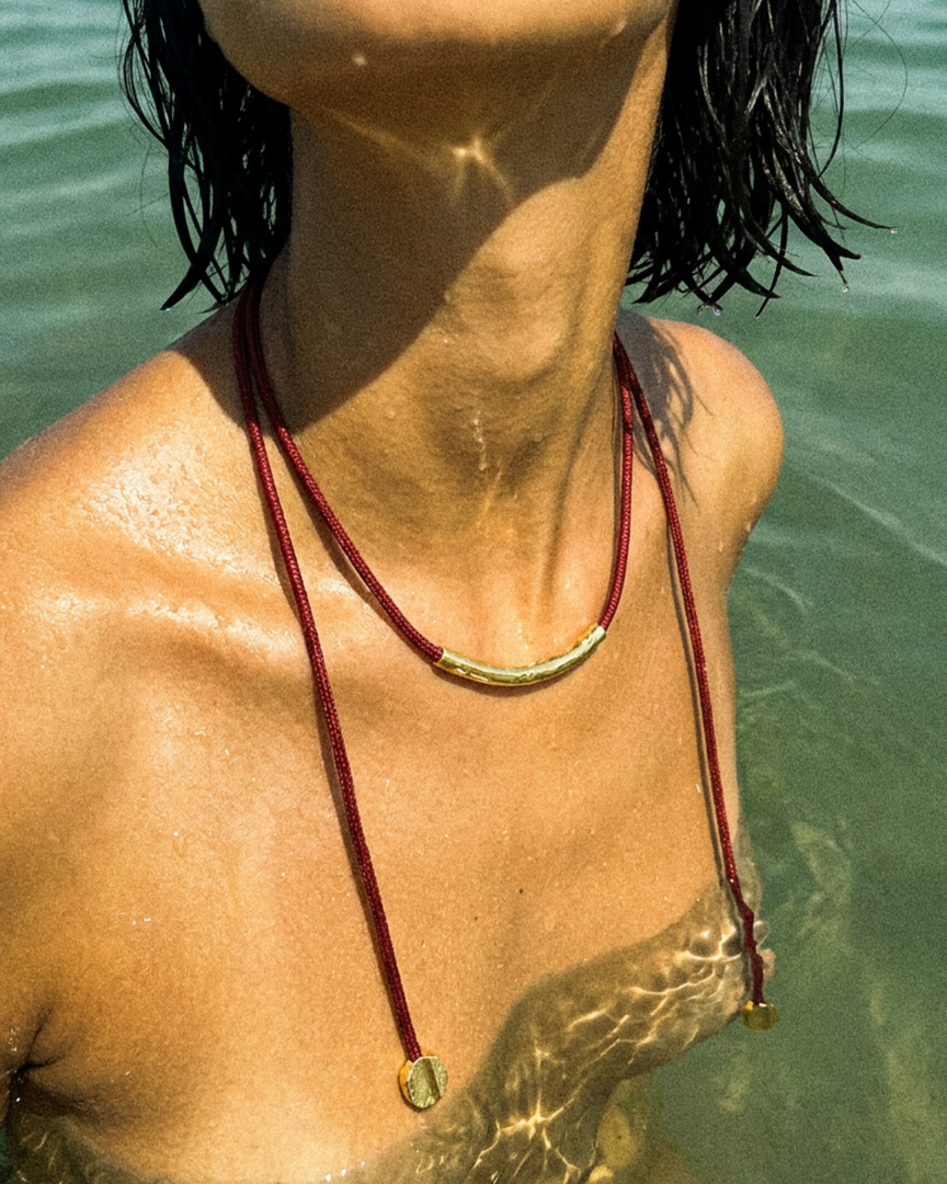 Bamboo Cord Necklace