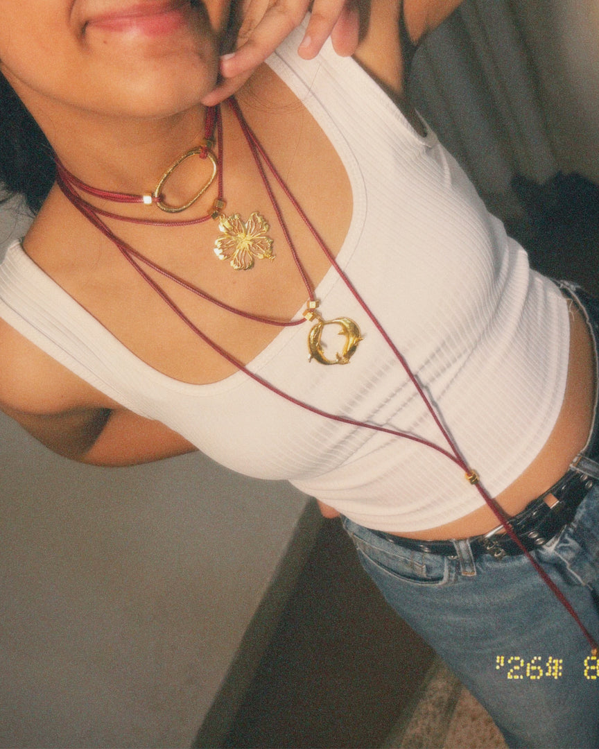 The Dolphin Cord Necklace