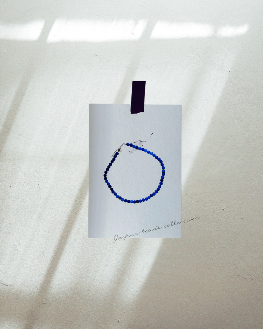 Jaipur beads collection - Blue Quartz