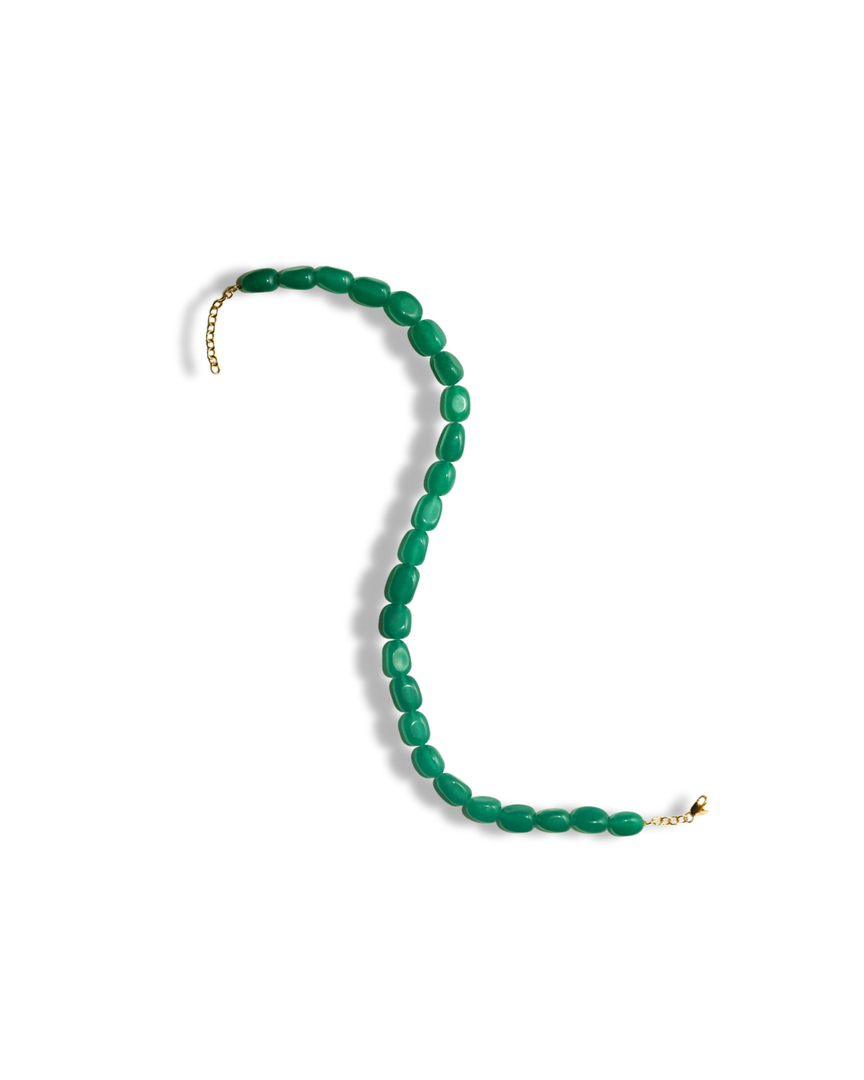 Jaipur beads collection - Green Quartz