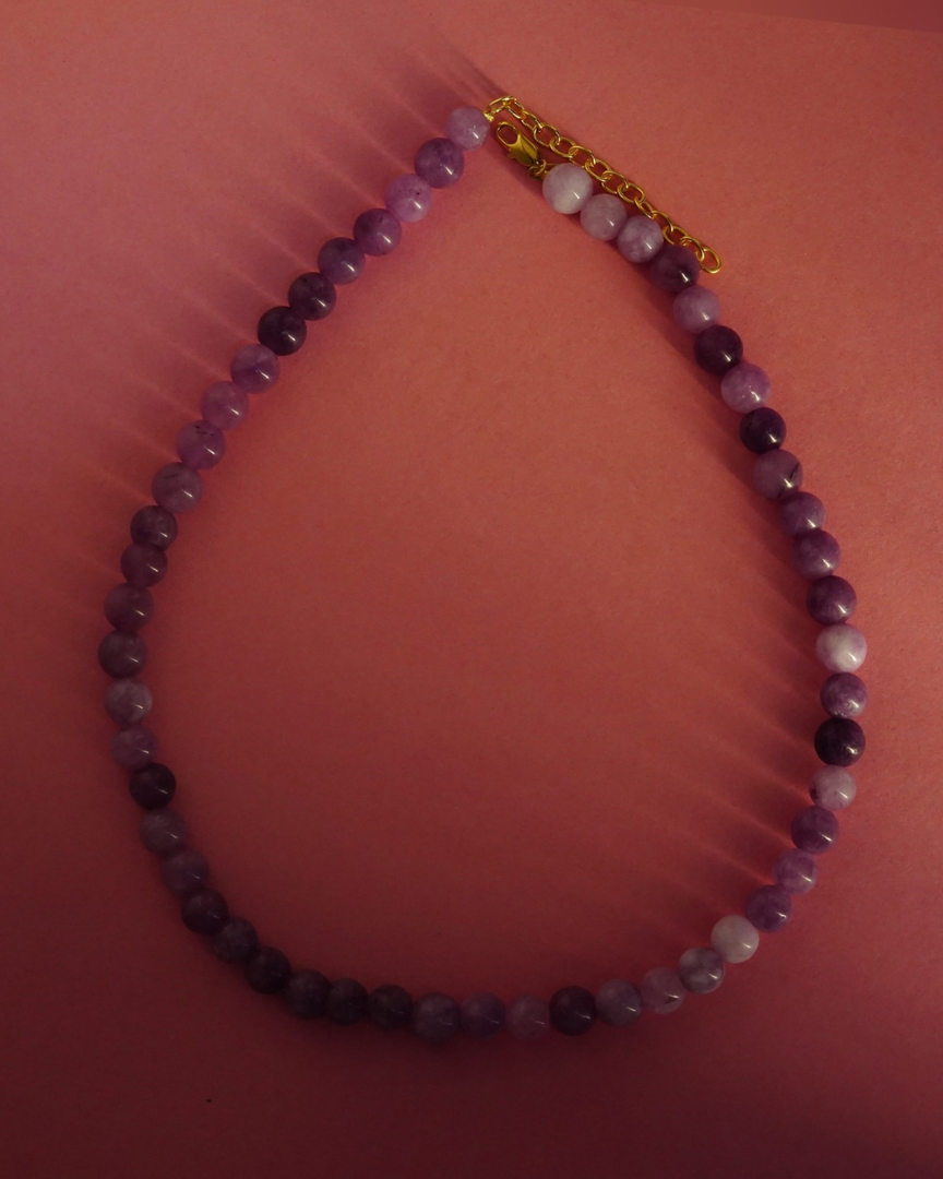 Jaipur beads collection - Purple Quartz