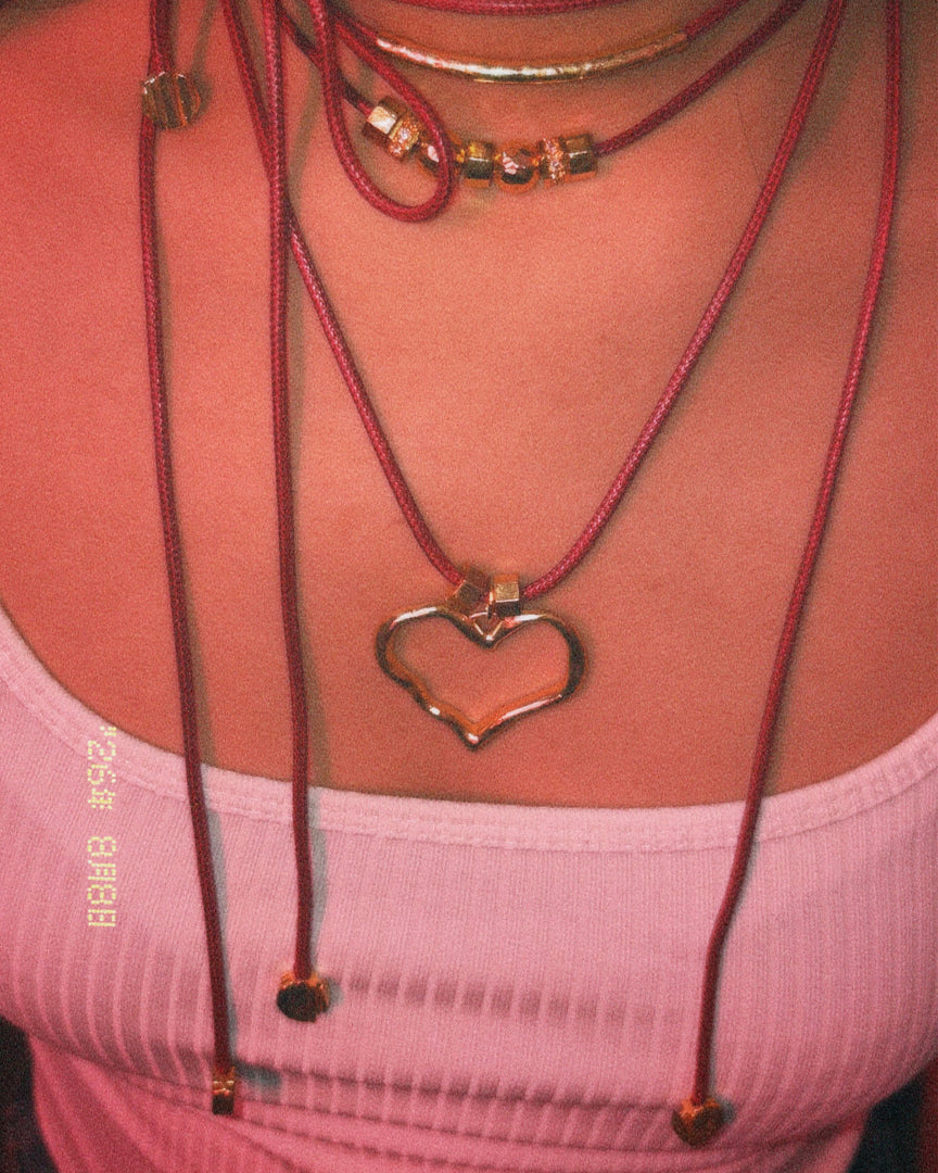 Rocks Cord Necklace