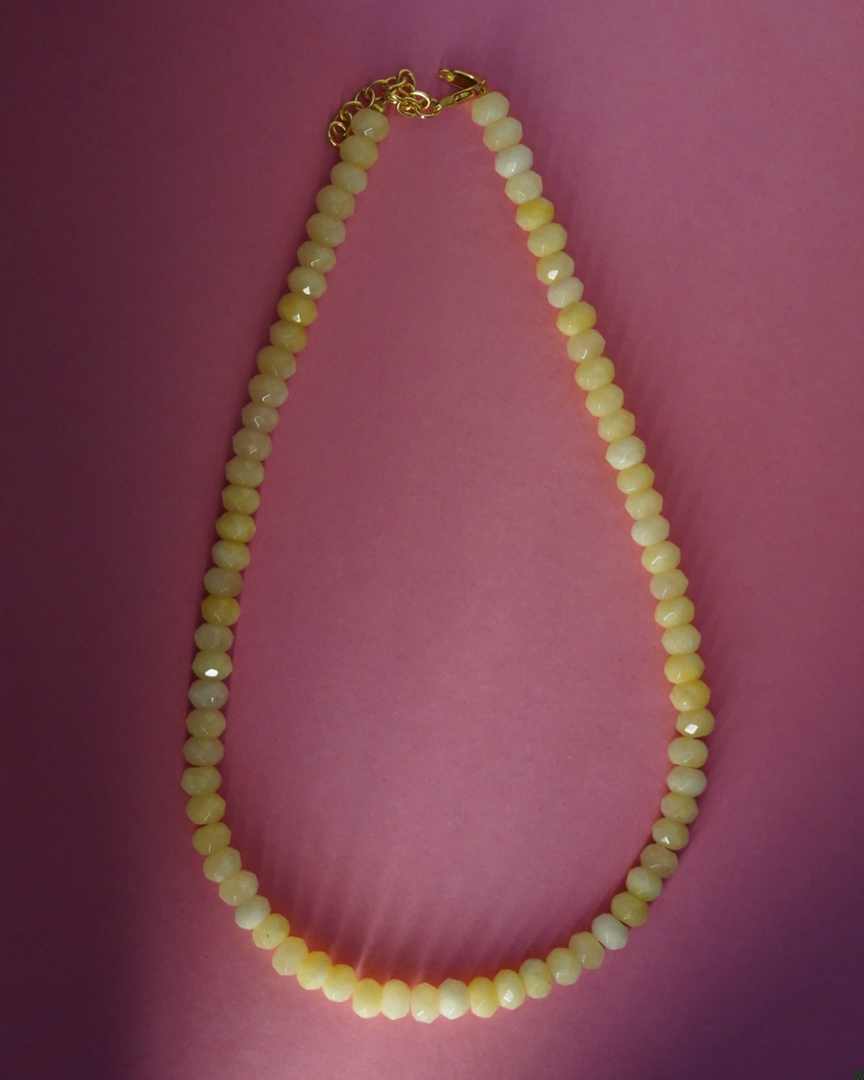 Jaipur beads collection - Yellow Quartz