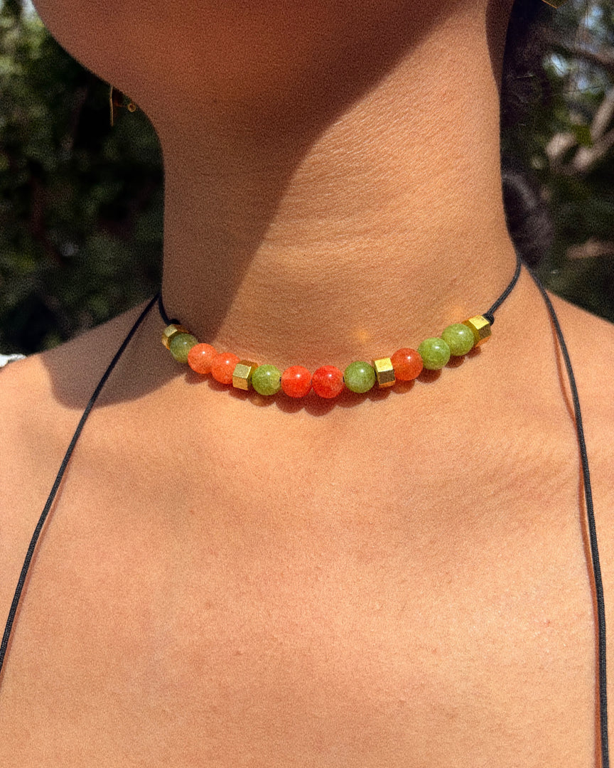 Colourful beads