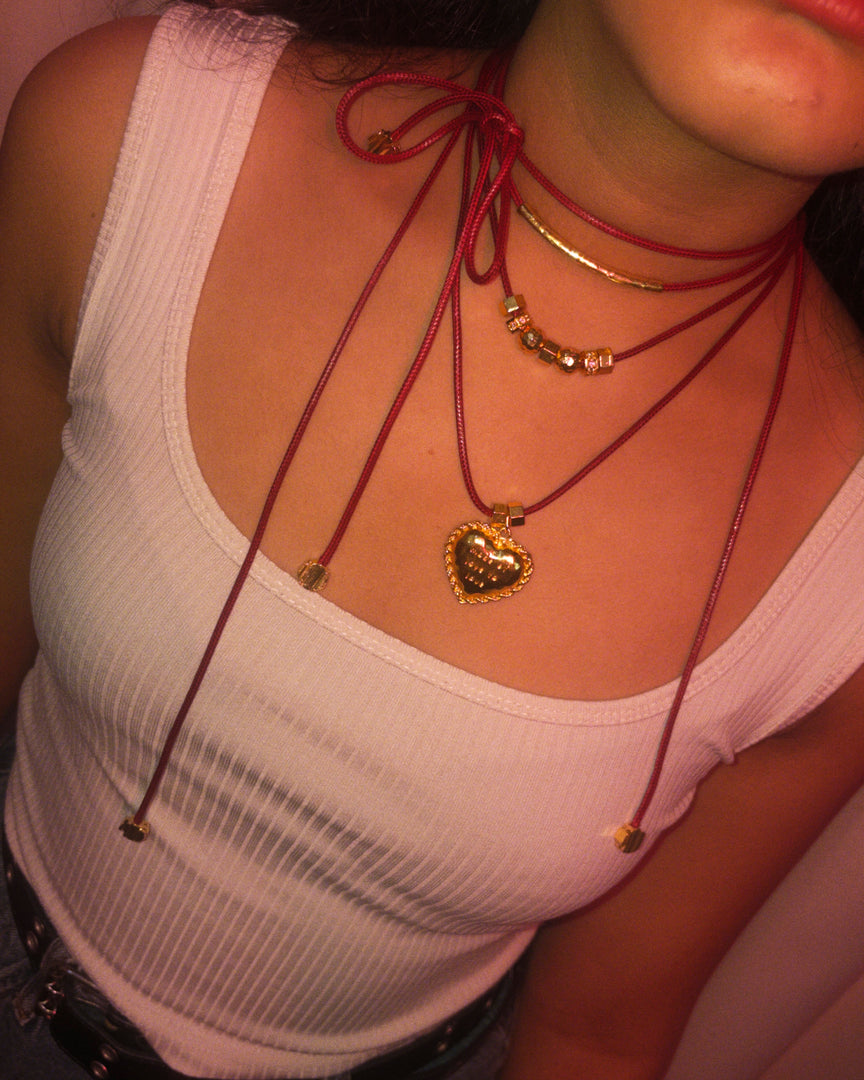 Bamboo Cord Necklace