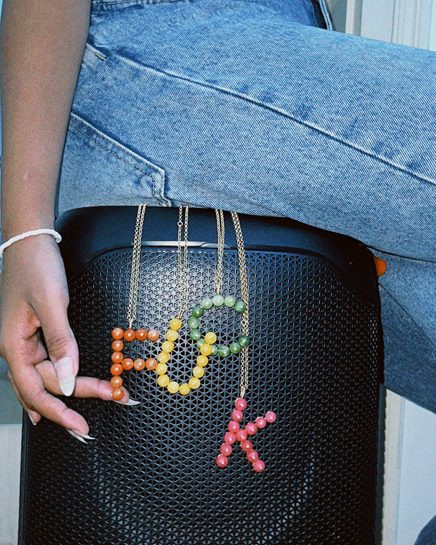 Beads Necklace - F