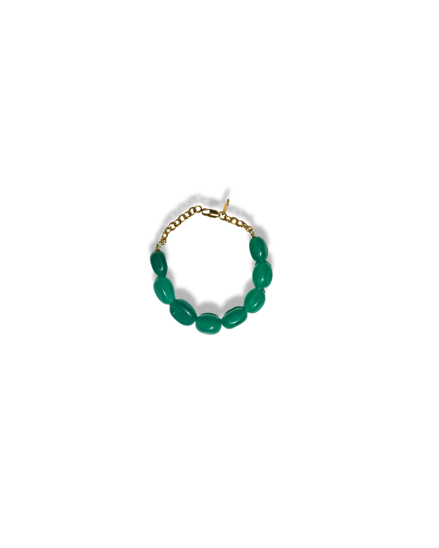 Jaipur beads collection - Green Quartz