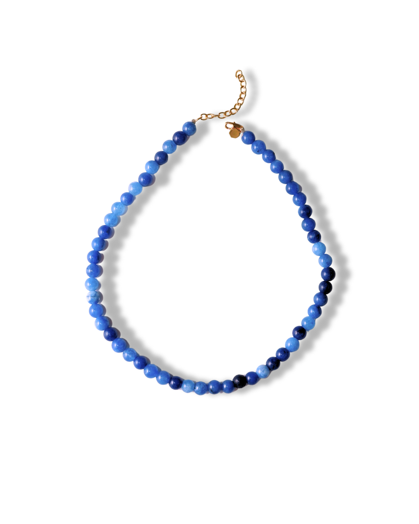 Jaipur beads collection - Blue Quartz