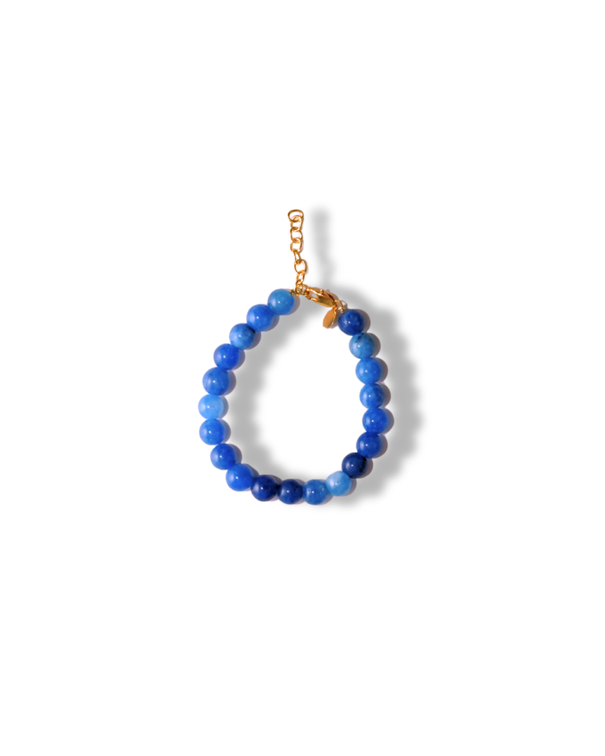 Jaipur beads collection - Blue Quartz