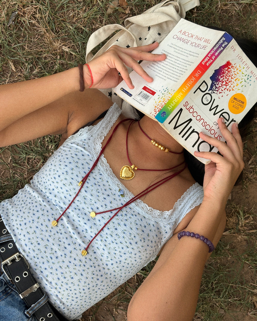 “Made of love to love” Cord Necklace