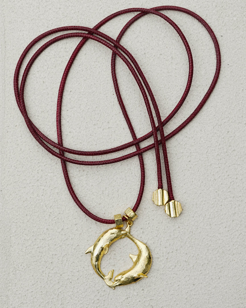 The Dolphin Cord Necklace