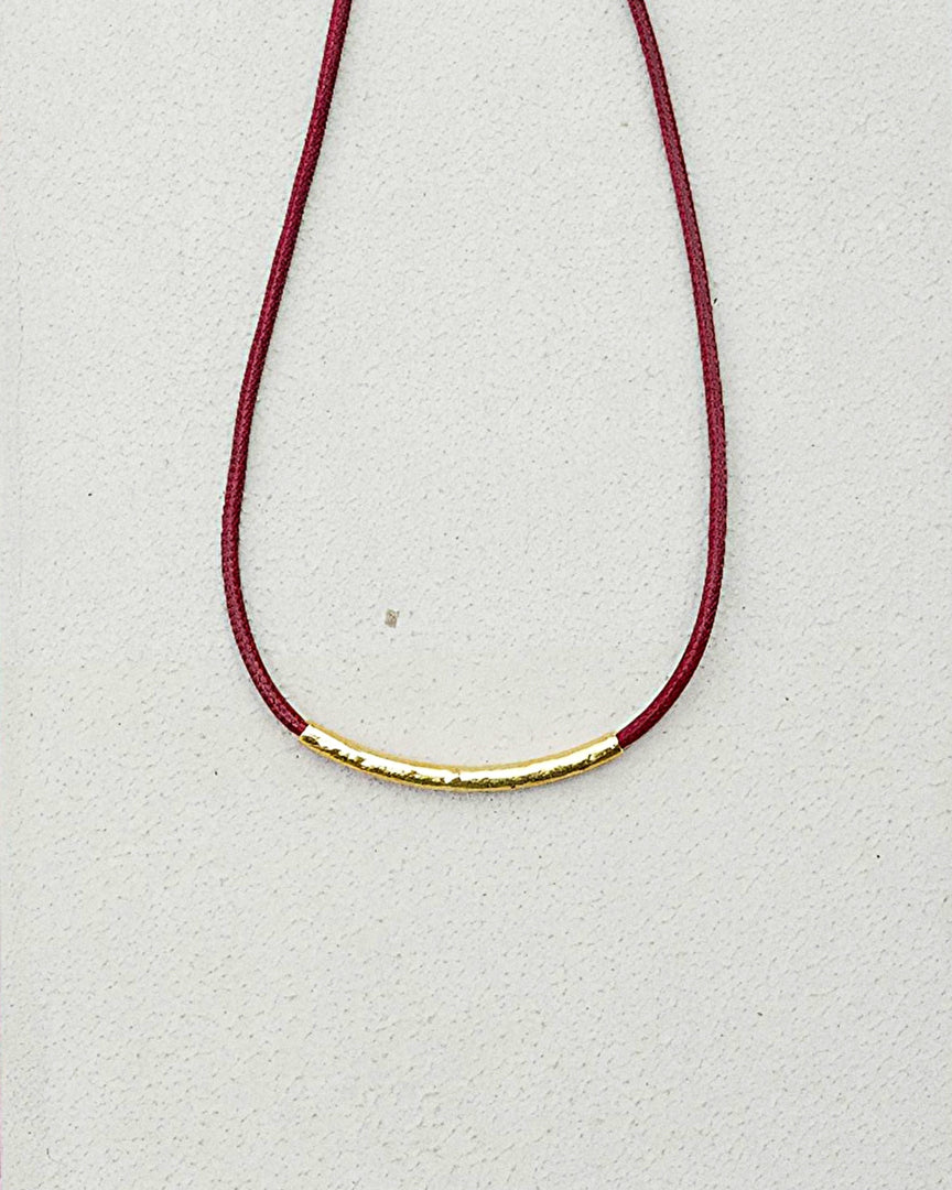 Bamboo Cord Necklace