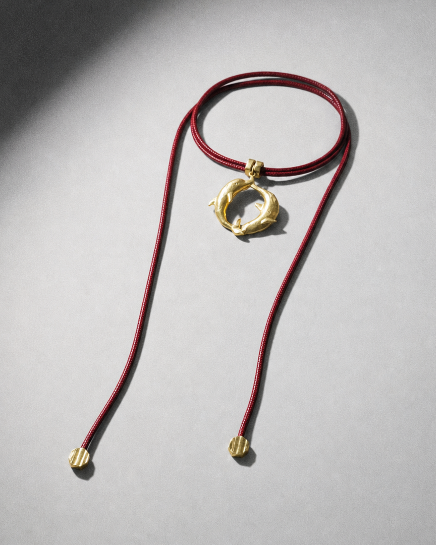The Dolphin Cord Necklace