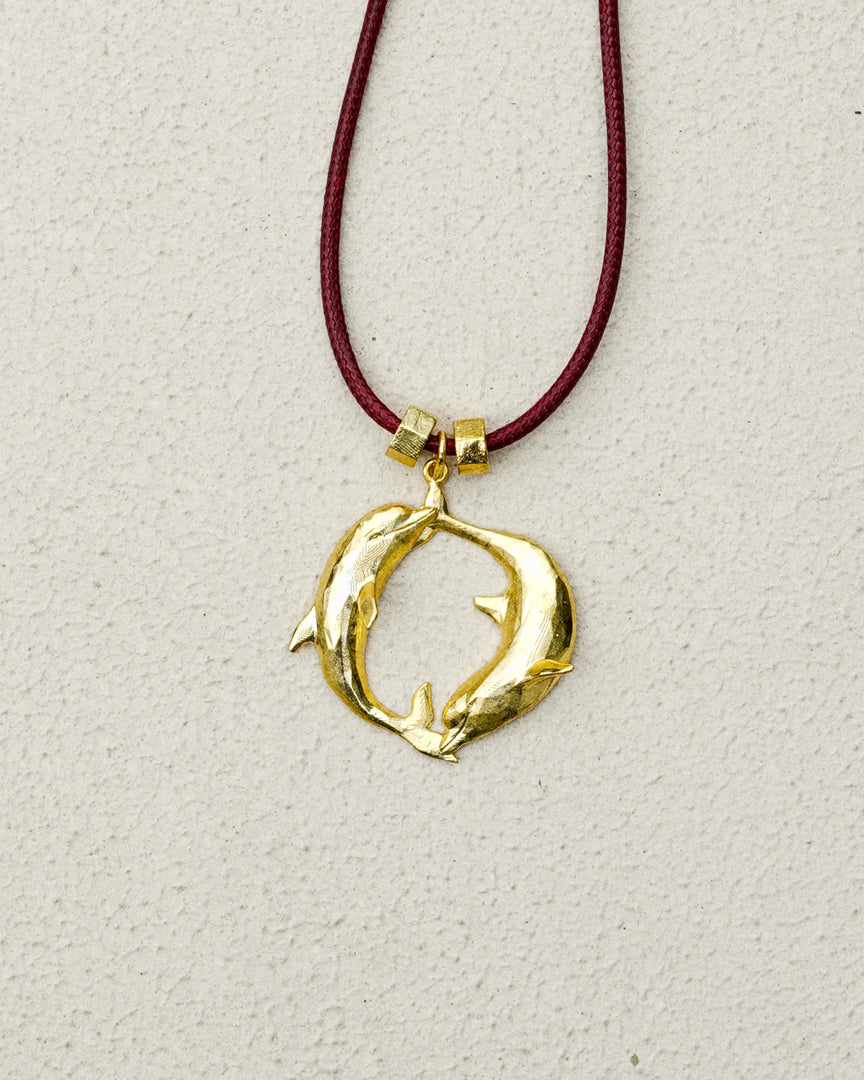 The Dolphin Cord Necklace