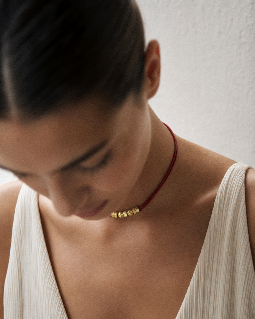 Rocks Cord Necklace