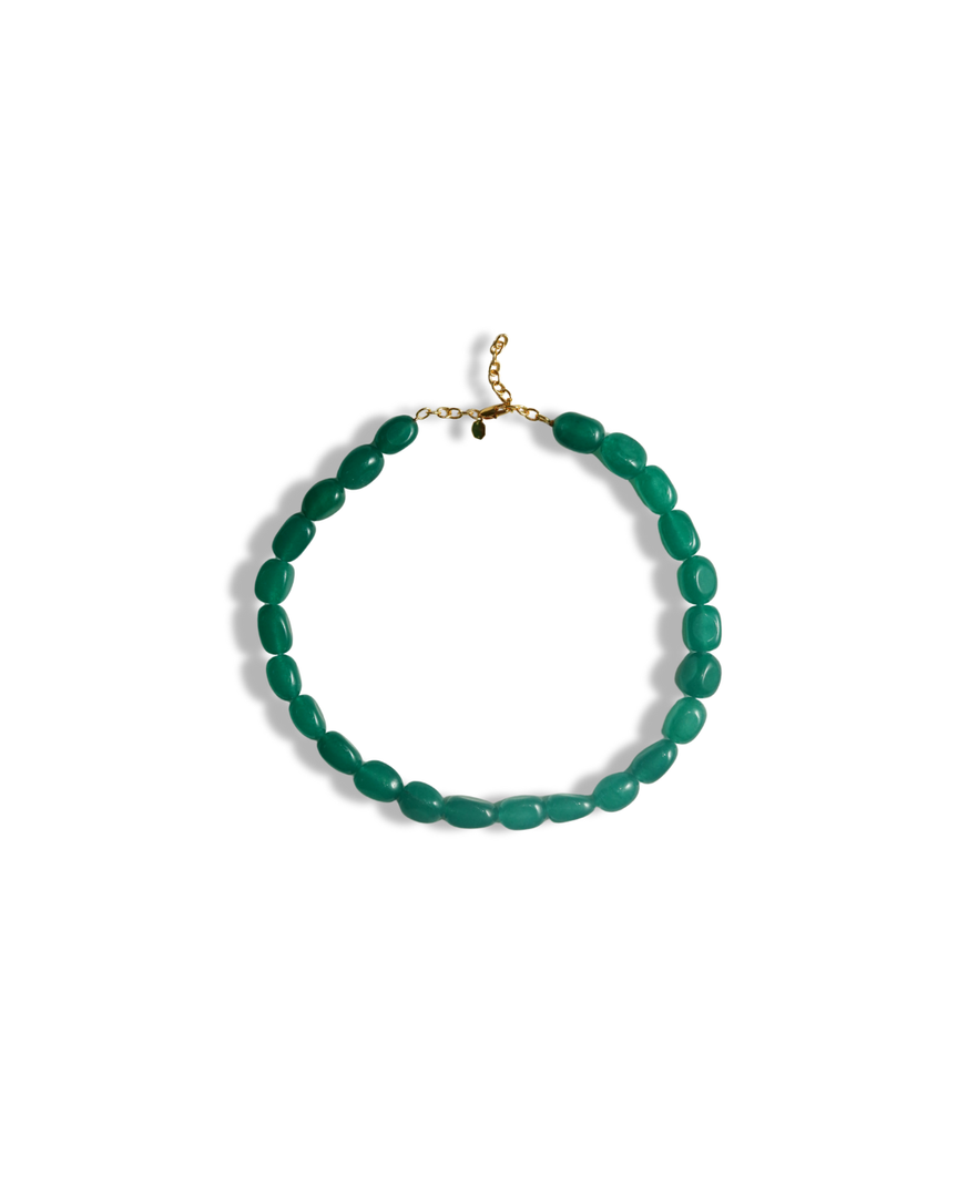 Jaipur beads collection - Green Quartz