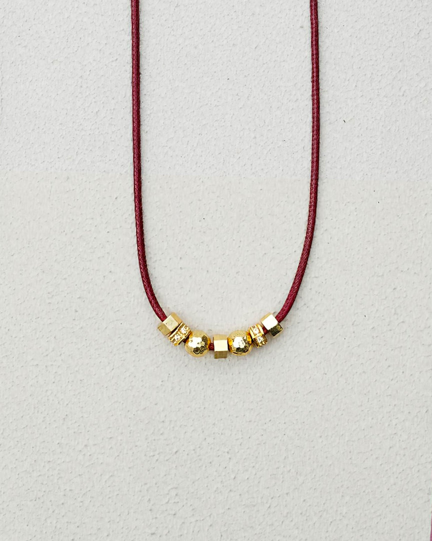 Rocks Cord Necklace