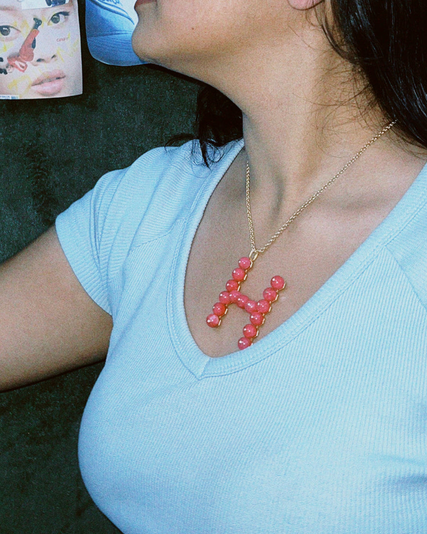 Beads Necklace - H
