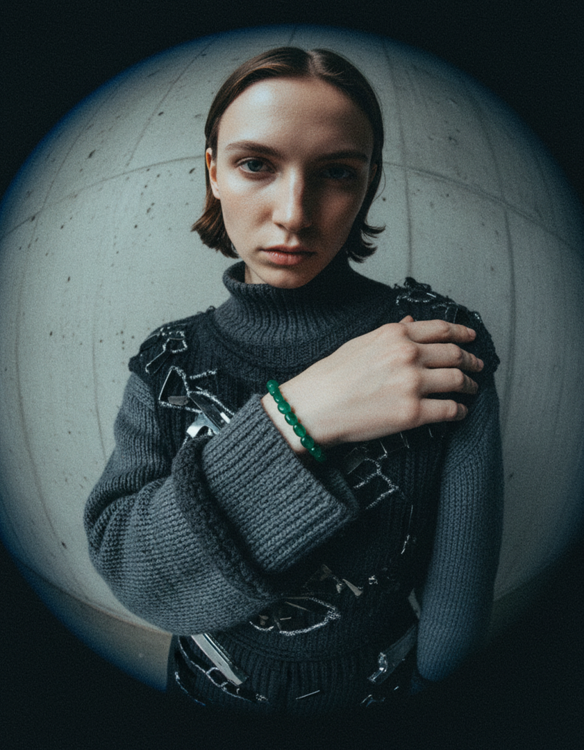 Jaipur beads collection - Green Quartz