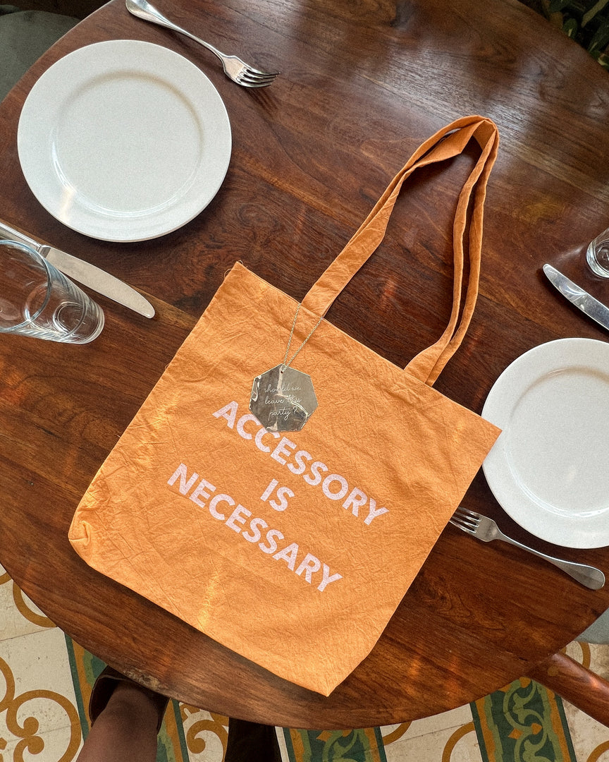 Orange Tote Bag