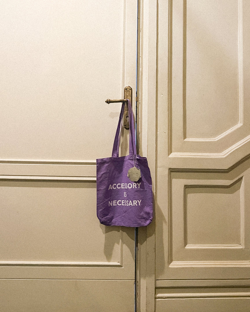 Purple Tote Bag