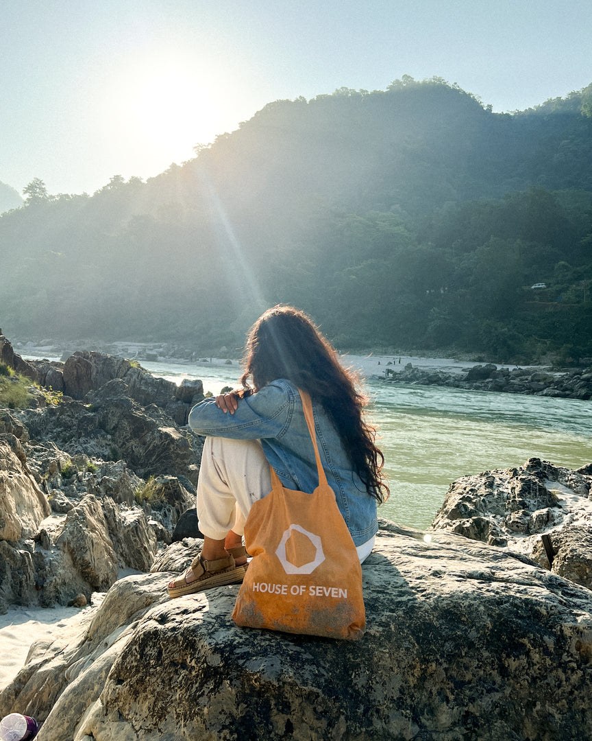 Orange Tote Bag