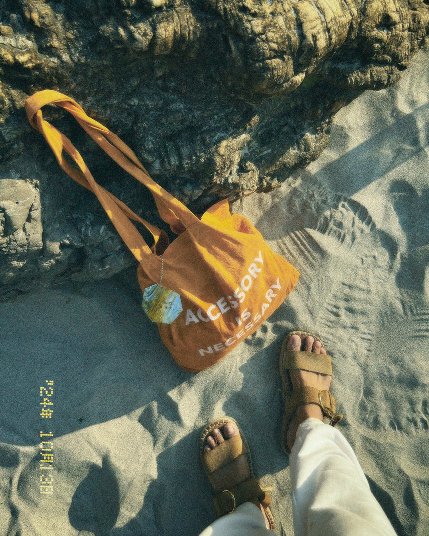 Orange Tote Bag